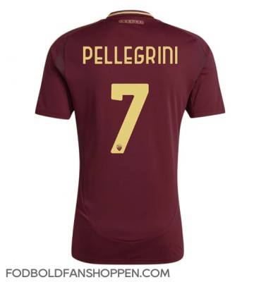 AS Roma Lorenzo Pellegrini #7 Hjemmebanetrøje 2024-25 Kortærmet